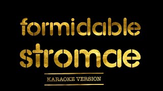 Stromae  Formidable Karaoke Version [upl. by Isla]