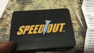 Using Speedout Stripped Screw Removal Tool [upl. by Ayahsey]