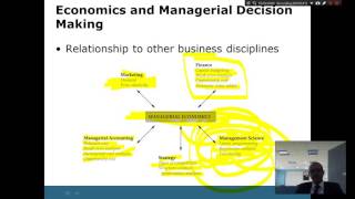 Managerial Economics Chapter 1 Introduction to decision making concepts and terms [upl. by Haidabo]