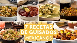 7 recetas de guisados mexicanos  Kiwilimón [upl. by Enirok]