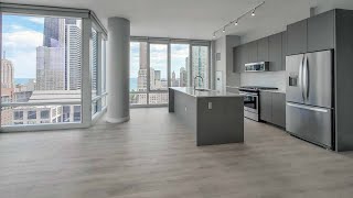 A River North 1bedroom WA6 at 23 West Apartments at One Chicago [upl. by Ymaral]