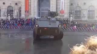 Bundesheer Leistungsschau  Panzervorführung  Heldenplatz Wien 2015 [upl. by Richmound555]