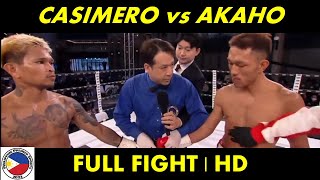 CASIMERO vs AKAHO  FULL FIGHT HD [upl. by Glynnis357]