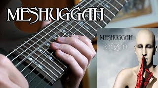 MESHUGGAH  Bleed Cover  TAB [upl. by Inobe]