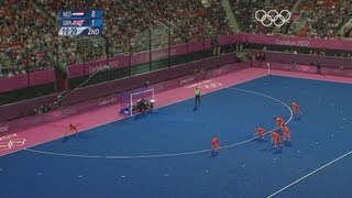 Mens Hockey  Team GB v Netherlands SemiFinal Highlights  London 2012 Olympics [upl. by Chelsea904]