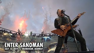 Metallica Enter Sandman Trondheim Norway  July 13 2019 [upl. by Hcurob329]