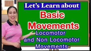 Locomotor and NonLocomotor MovementsDefinitions and Examples [upl. by Wahlstrom]