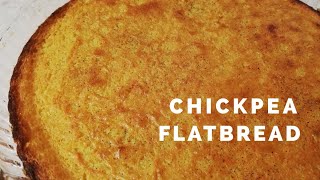 Chickpea Flatbread Recipe  Italian Farinata [upl. by Fanning]