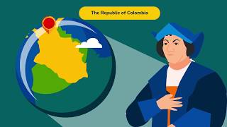 Colombia History in 5 Minutes  Animation [upl. by Shirk]