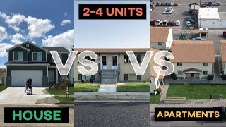 What is the BEST REAL ESTATE INVESTMENT single family vs multi family vs apartments [upl. by Cadmarr]