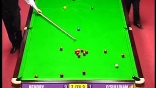 2004 World Snooker Championship SF Ronnie OSullivan vs Stephen Hendry Session 2 BBC [upl. by Atisor]