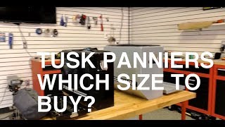 Tusk Panniers Review amp Tips [upl. by Atnomed]