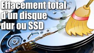 Effacer totalement un disque dur ou un SSD [upl. by Fira]