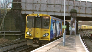 Half an Hour at 216  Birkenhead North Station 1022017  Class 507 508 terminus [upl. by Xam]