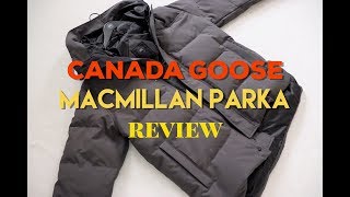 Review of Canada Goose MacMillan Parka [upl. by Damiani]