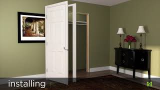 How to Install a Split Jamb Prehung Interior Door [upl. by Decrem]