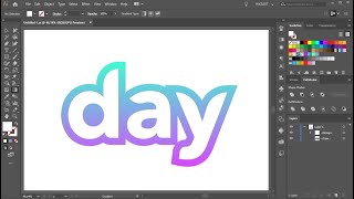 How to Outline Text in Adobe Illustrator [upl. by Edac]