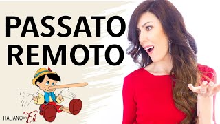 Passato remoto italiano verbi regolari EASY EXPLAINED [upl. by Ardnasella252]