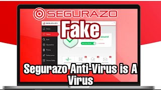 How To Delete Segurazo Antivirus  Segurazo Antivirus Is Actually A Virus [upl. by Nnaj]