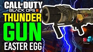 BLACK OPS 3 ZOMBIES THUNDERGUN EASTER EGG [upl. by Ater]