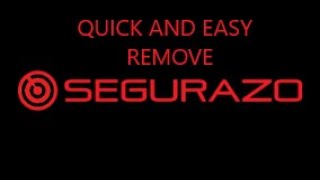 Segurazo Antivirus Software Removal Windows 10  STILL WORKS 2020  2021 [upl. by Notneuq]