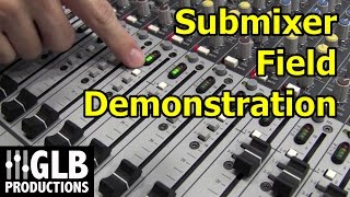 How to connect two analog mixers together  field demonstration [upl. by Llecrad]