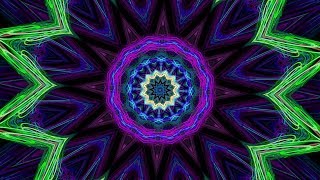 The Splendor of Color Kaleidoscope Video v15 Soothing Meditation Visuals for a Relaxing Inner Trip [upl. by Atiekan]