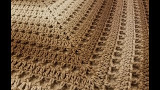 The Easy Breezy Shawl Crochet Tutorial [upl. by Ahsimed]