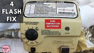 Honeywell Gas Valve 4 Flash FIX  High Temp Shutdown [upl. by Bluhm]