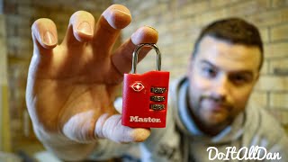 How To Set Or Reset A Combination Lock Pin [upl. by Chaker]