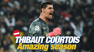 💪 Thibaut Courtois best Real Madrid saves 201920 [upl. by Pownall]