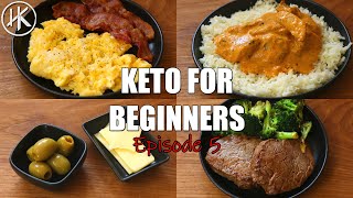 Keto for beginners  Ep 5  How to start Keto  Free Keto meal plan  Keto Basics [upl. by Akenat744]