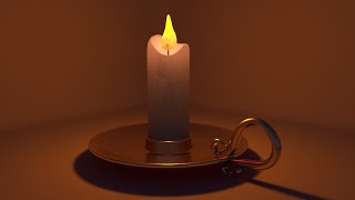 Modeling A Quick Candle in Maya [upl. by Reinhardt]