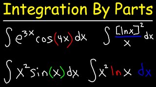 Integration By Parts [upl. by Nivej611]