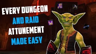 Classic WoW Every Dungeon and Raid Attunement Made Easy [upl. by Bowne74]