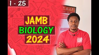 JAMB CBT Biology 2024 Past Questions 1  25 [upl. by Enirahtac844]