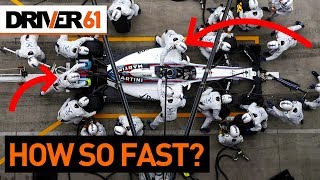 F1 Pit Stop In 2Seconds An InDepth Analysis [upl. by Nhoj]