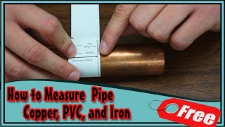 How to Measure Pipe Diameter Size Free Tool Download [upl. by Eiramrebma672]