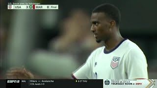 USMNT vs Morocco Highlights  June 1 2022 [upl. by Paulson]