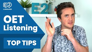 OET Listening Top Tips with Jay [upl. by Opiak920]