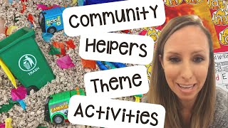 Community Helpers Theme Activities [upl. by Darraj972]