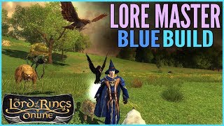 LOTRO Lore Master Guide Blue Line Trait Build  SoloLevelingDPS [upl. by Mackey]