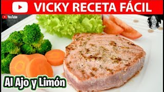 ATUN AL AJO Y LIMON  VickyRecetaFacil [upl. by Juliet]