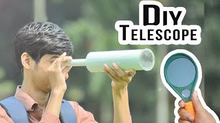 How to Make a Telescope at home  DIY Telescope [upl. by Sofer]