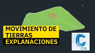 Explanaciones y Cálculo de Movimiento de Tierras Civil 3D [upl. by Lamoree]