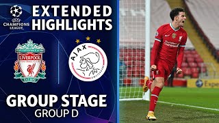 Liverpool vs Ajax Extended Highlights  UCL on CBS Sports [upl. by Ylsew733]