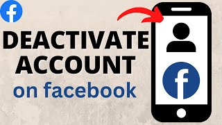 How to Deactivate Facebook Account  2023 [upl. by Harak]