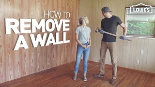 How to Demo and Remove a Wall [upl. by Ttegirb]