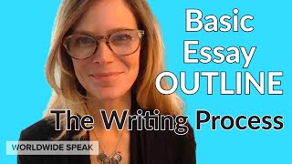 Basic Essay Outline  The Writing Process [upl. by Euqnom]