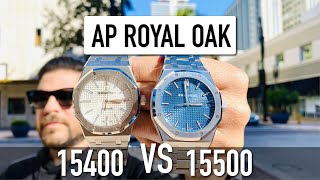 Audemars Piguet Royal Oak 15500 vs15400  Can You Spot The Difference [upl. by Jodi388]